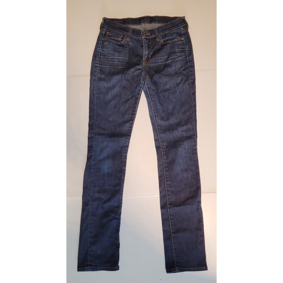 Lucky Brand Denim - Lucky Brand Retro Women's Blue Hand crafted Brooke Straight Denim Jeans Sz‎ 4/27